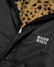 Reversible Leopard Boa Jacket (Beige)