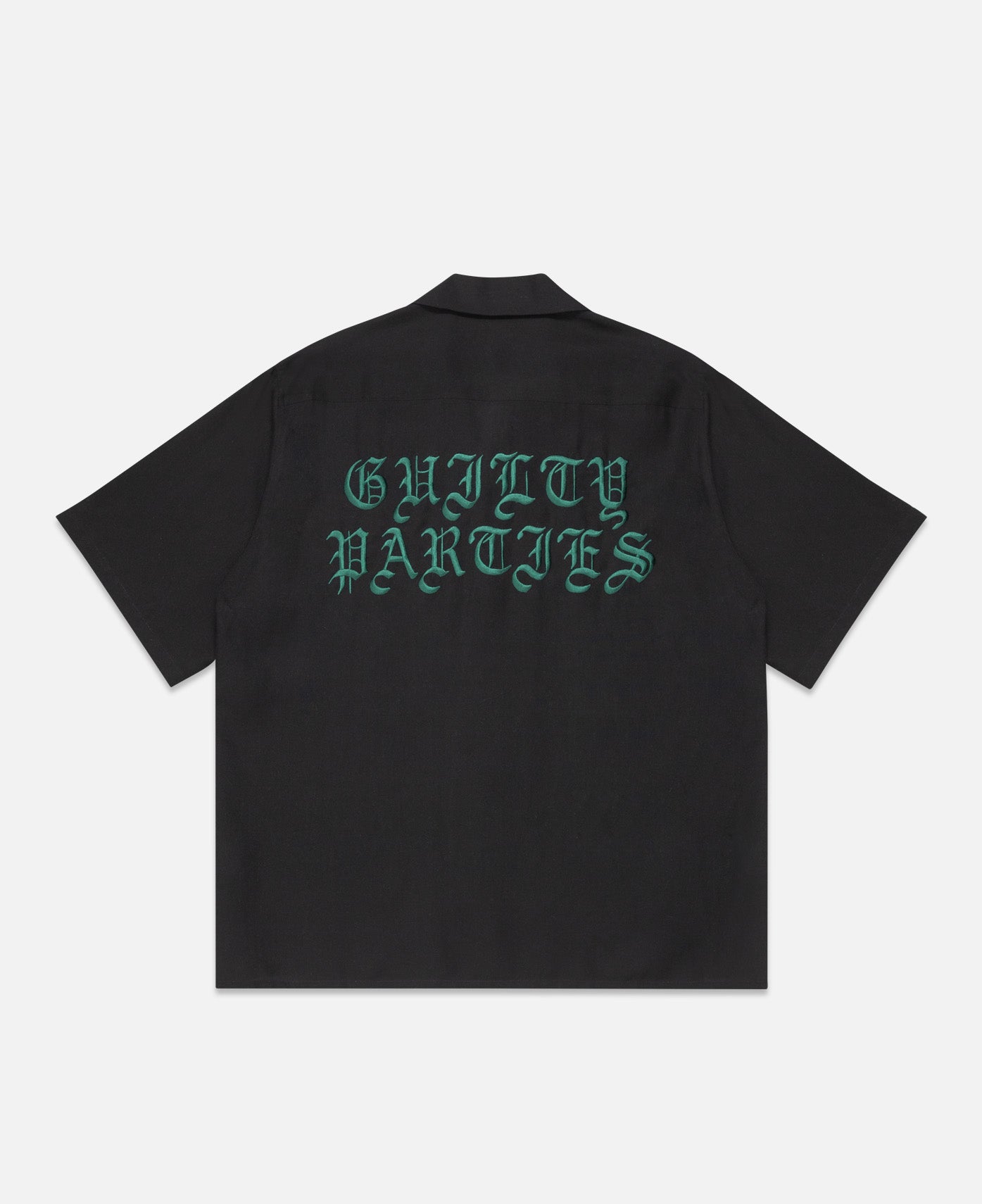 S/S Hawaiian Shirt (Type-7) (Black)