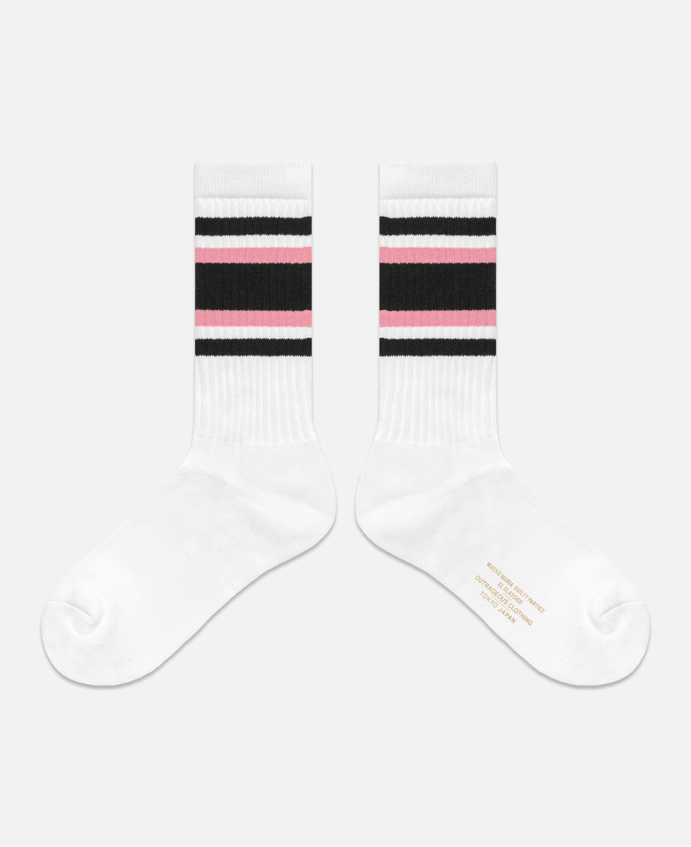 Skater Socks (Type-1) (White)