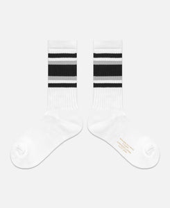 Skater Socks (Type-1) (White)