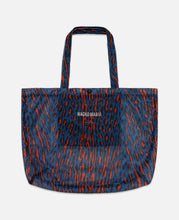 Speak Easy / Leopard Tote Bag (Blue)