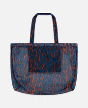 Speak Easy / Leopard Tote Bag (Blue)
