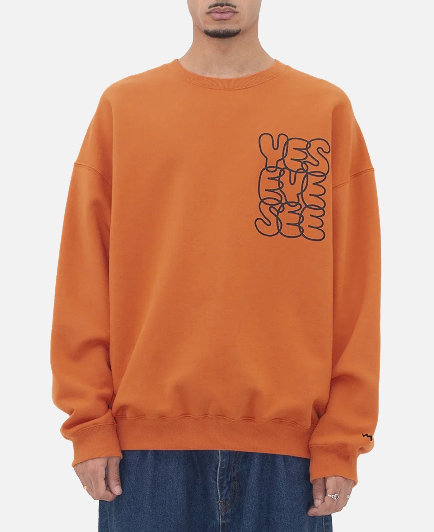C-Logo Sweatshirt (Orange)