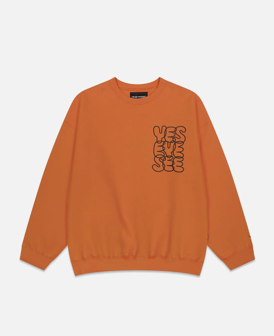 C-Logo Sweatshirt (Orange)