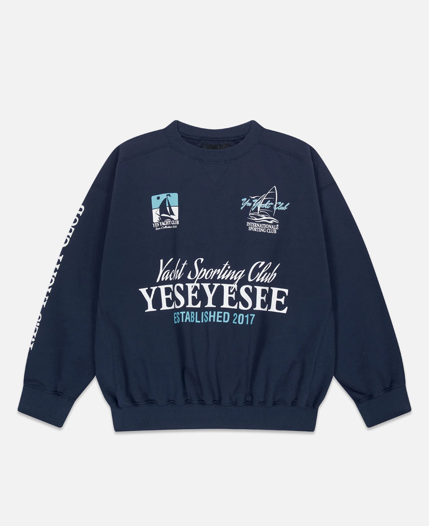 Y.E.S Yacht Sweatshirt (Navy)