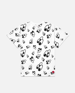 3 Eyed All Print T-Shirt (White)