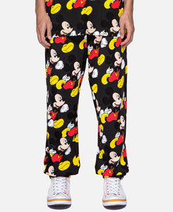 3 Eyed Mickey All Print Sweatpants (Black)