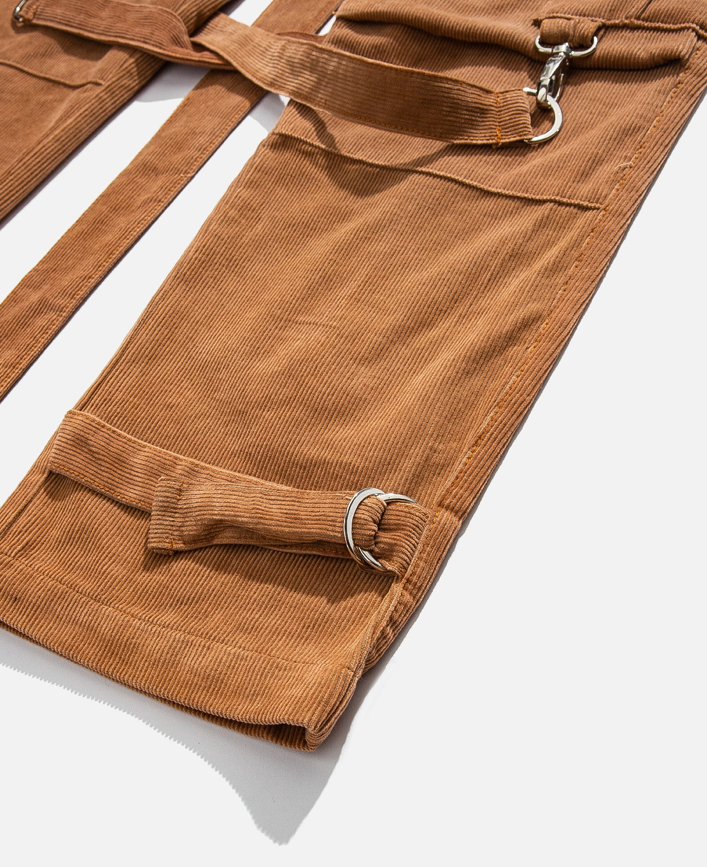 Corduroy Crucifix Bondage Trouser (Brown)