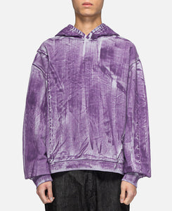 Corrosion Hooded Sweatshirt (Purple)