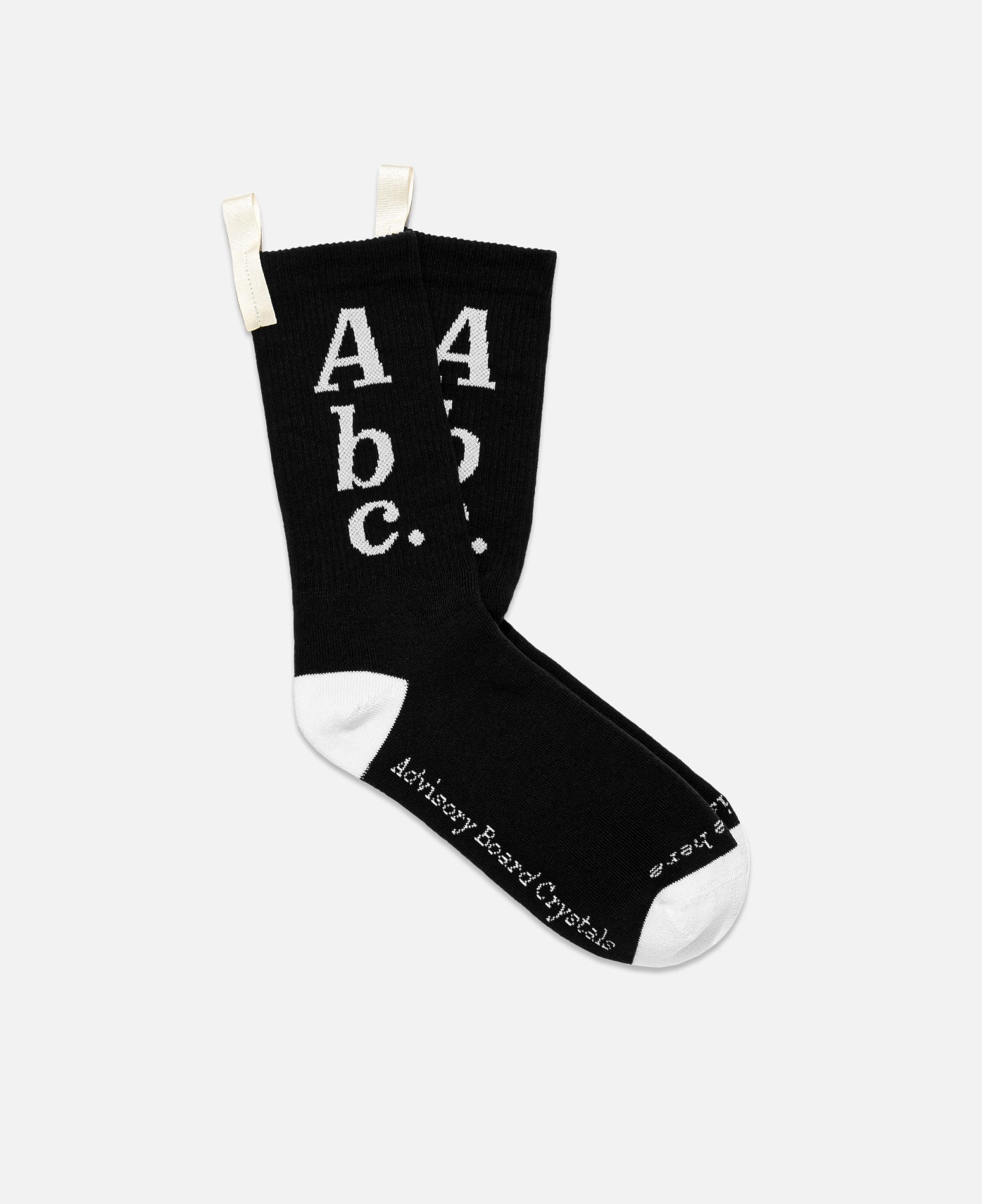 Abc. 123. Socks (Black)