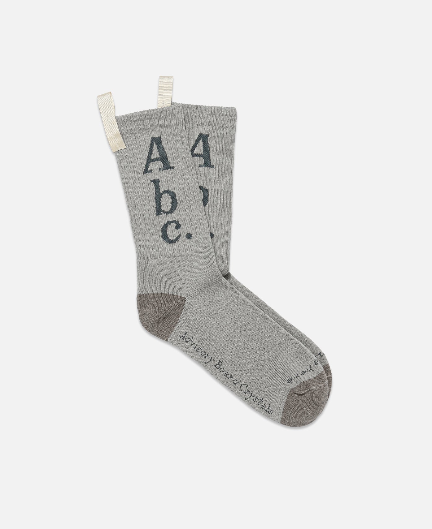 Abc. 123. Socks (Grey)