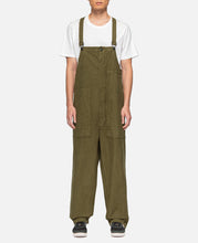 Military Tapered Overall Pants (Olive)