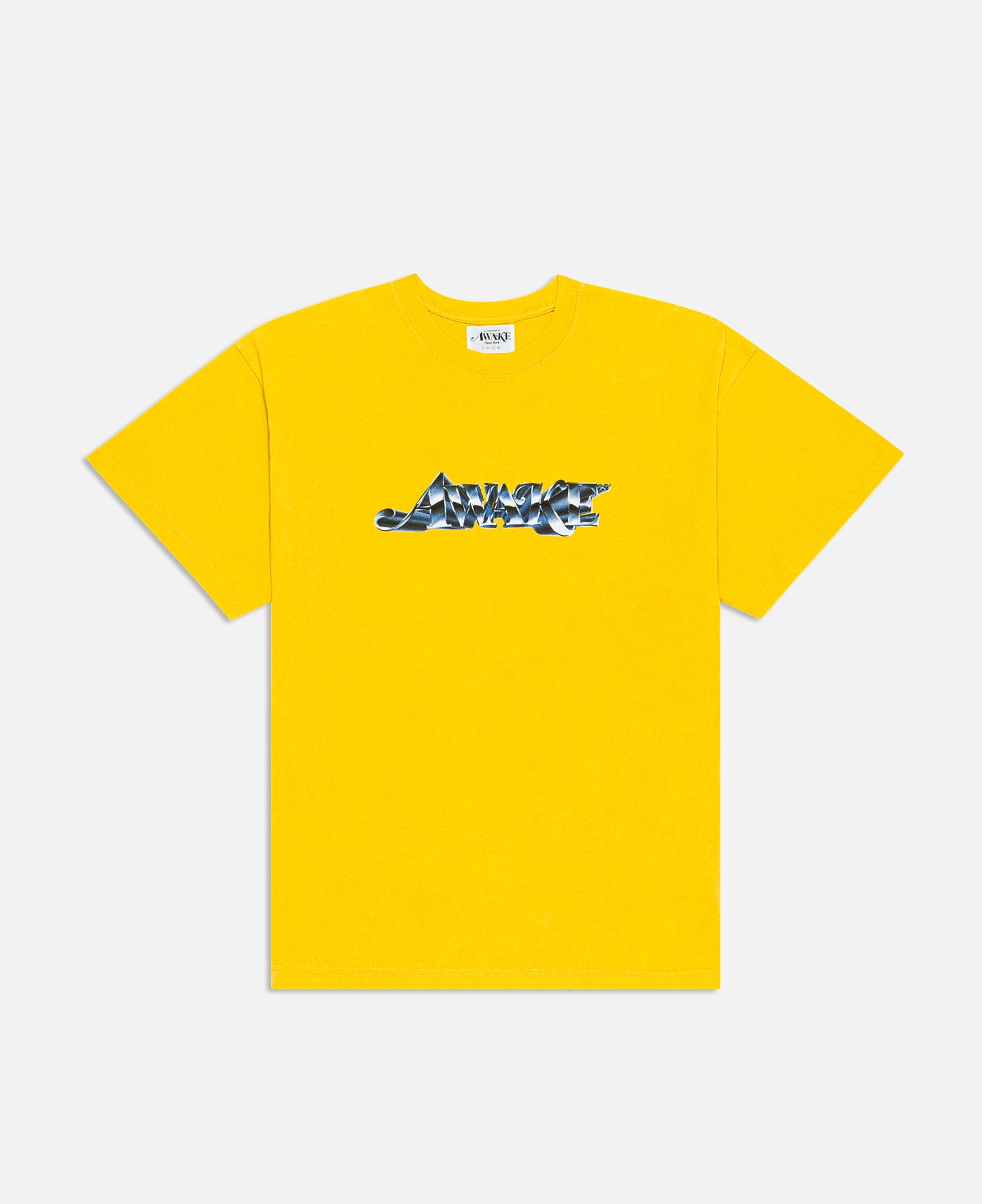 Chrome Logo T-Shirt (Yellow)