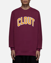 CLOUT Sweatshirt (Burgundy)
