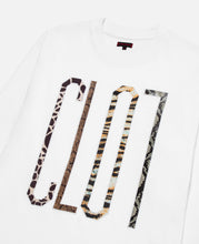 CLOT Fabric Patch L/S T-shirt (White)