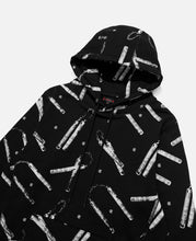 Nunchaku All Over Print Hoodie (Black)