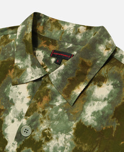 Open Collar Shirt (Green)