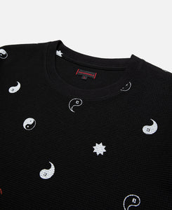 Tai Chi CLOT Star All Over Print L/S T-Shirt (Black)