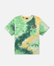 Tie Dye Pocket T-Shirt (Green)