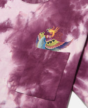 Tie Dye Pocket T-Shirt (Purple)