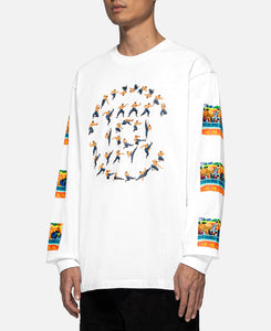 Fei Long L/S T-Shirt (White)