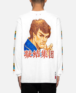 Fei Long L/S T-Shirt (White)