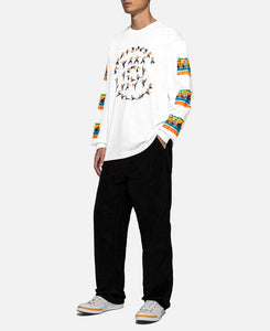 Fei Long L/S T-Shirt (White)