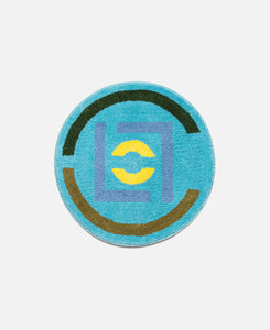 700mm CLOT Logo Rug (Teal)