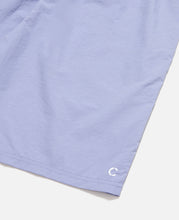 CLOTTEE Logo Print Surf Trunks (Purple)