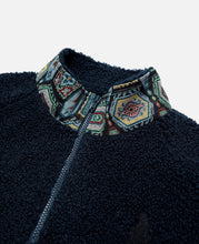 Contrast Collar Fleece (Blue)