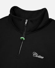 Half Zip Sweatshirt (Black)