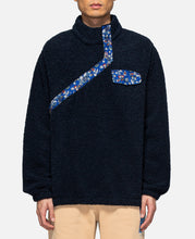 Neck Closure Full Over Jacket (Navy)