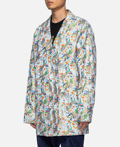 Padded Open Jacket (White)
