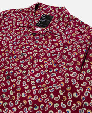 Paisley L/S Shirt (Burgundy)