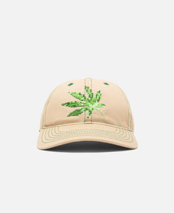 Pixel Leaf Dad Cap (Beige)