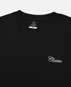 CLOTTEE Script L/S T-Shirt (Black)