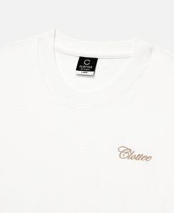 CLOTTEE Script L/S T-Shirt (Cream)