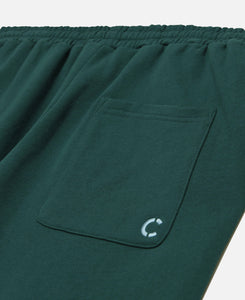CLOTTEE Script Sweatshorts (Green)