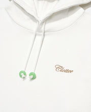 CLOTTEE Script Hoodie (Cream)