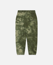 CLOTTEE Script Tie Dye Sweatpants (Olive)