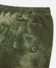 CLOTTEE Script Tie Dye Sweatpants (Olive)