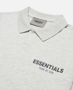 Kids S/S Polo (Grey)