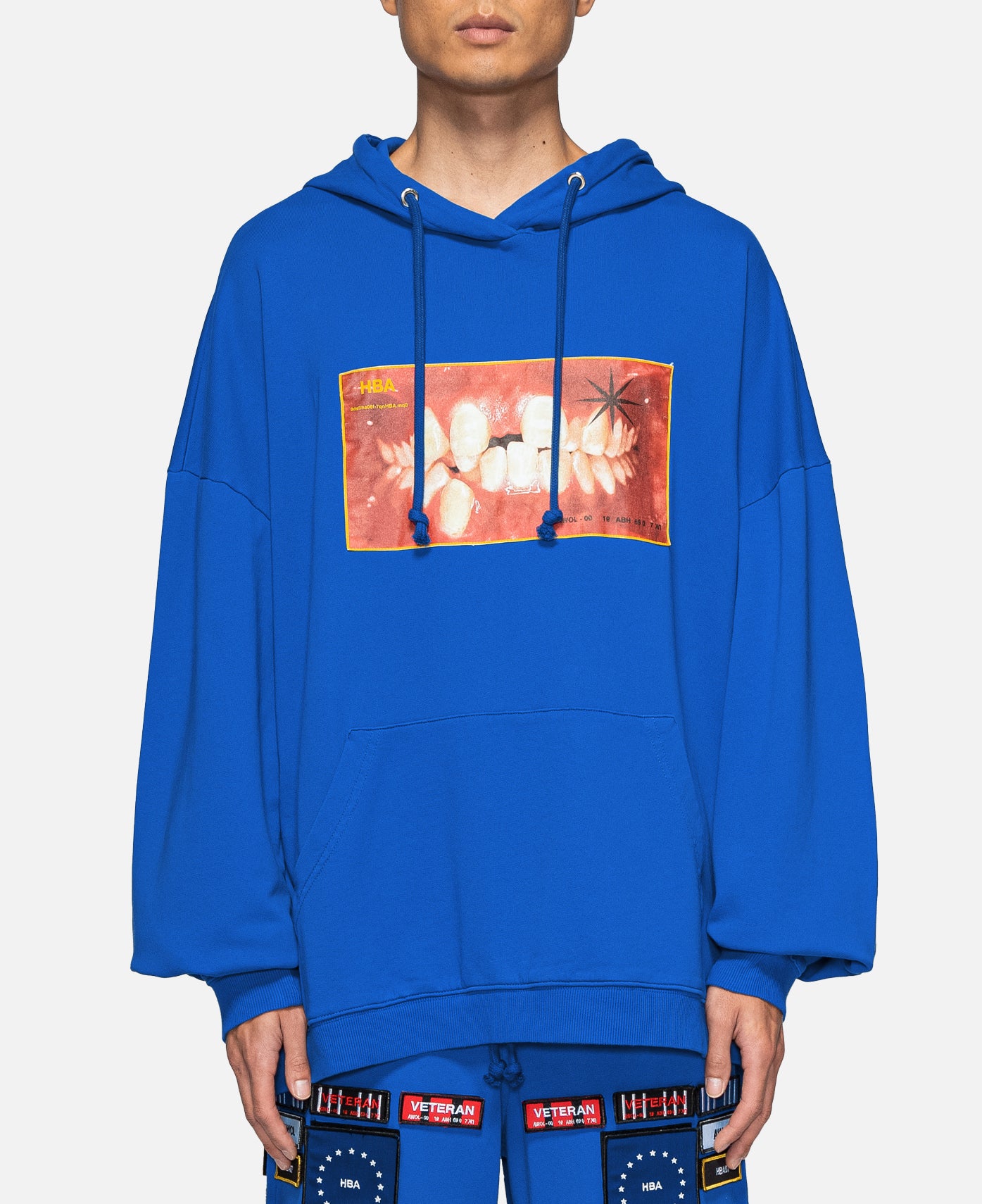 Teeth Hoodie (Blue)