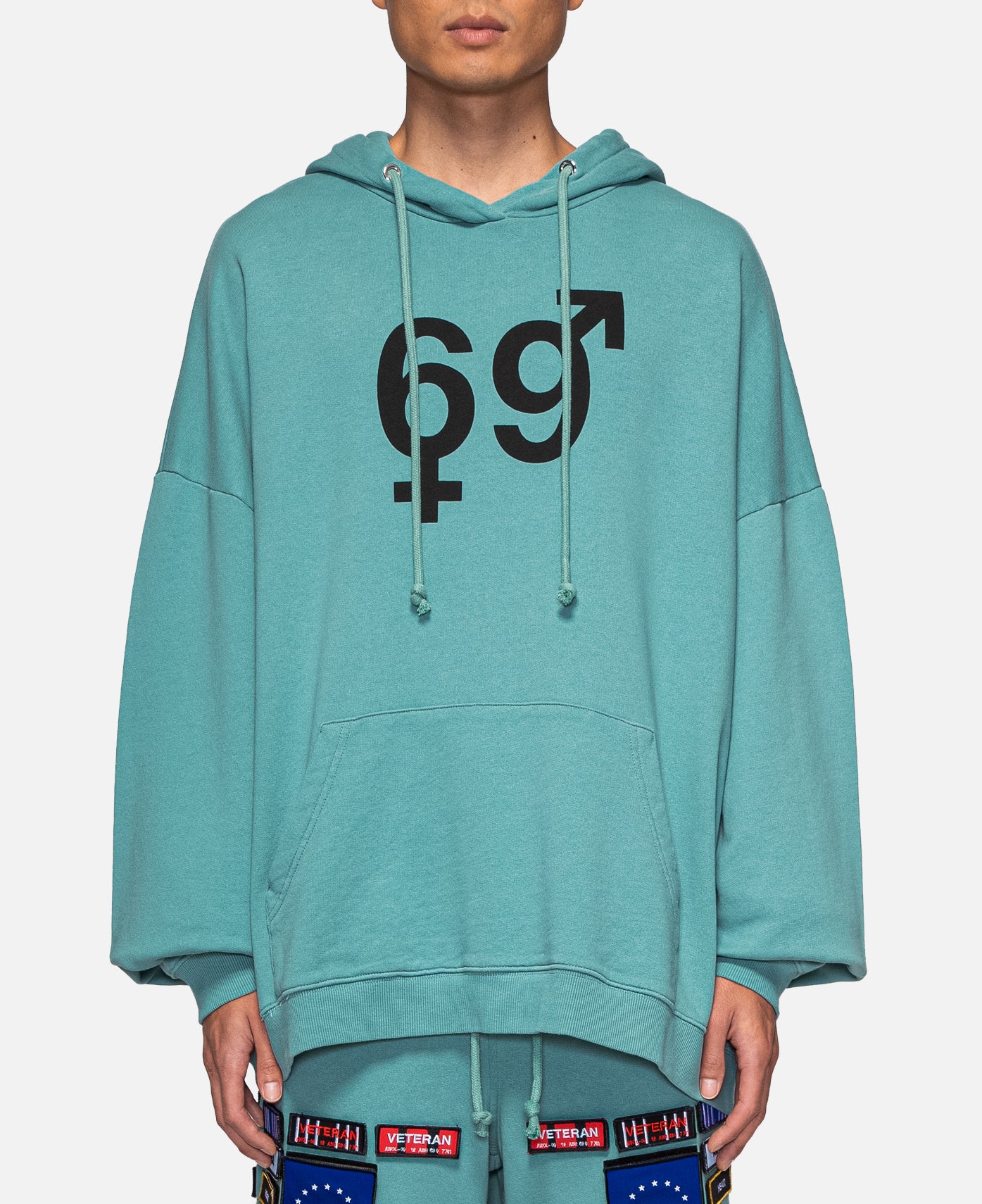 69 Badge Hoodie (Green)
