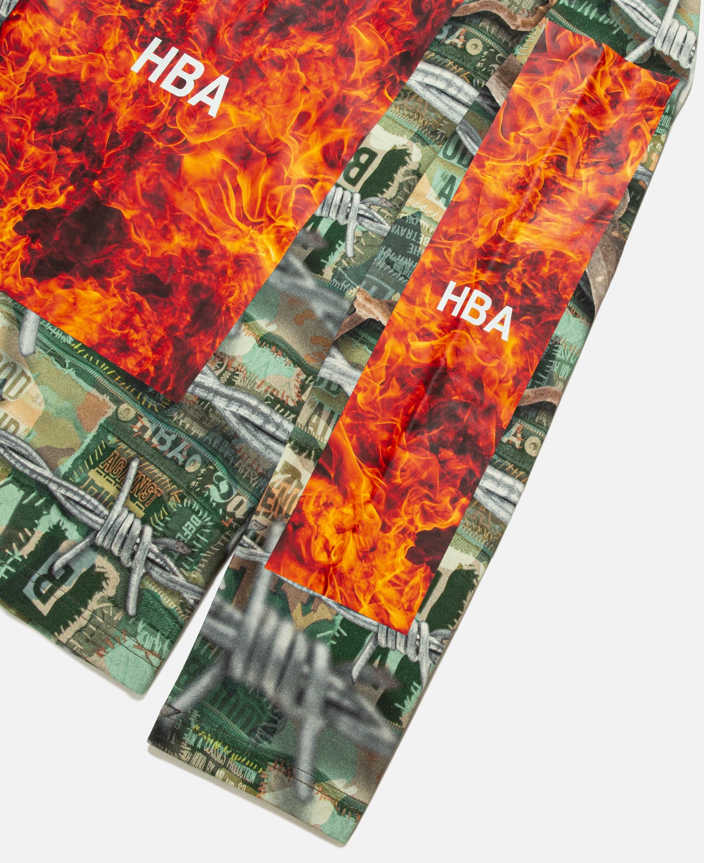 Ablaze Box Camo L/S T-shirt (Green)