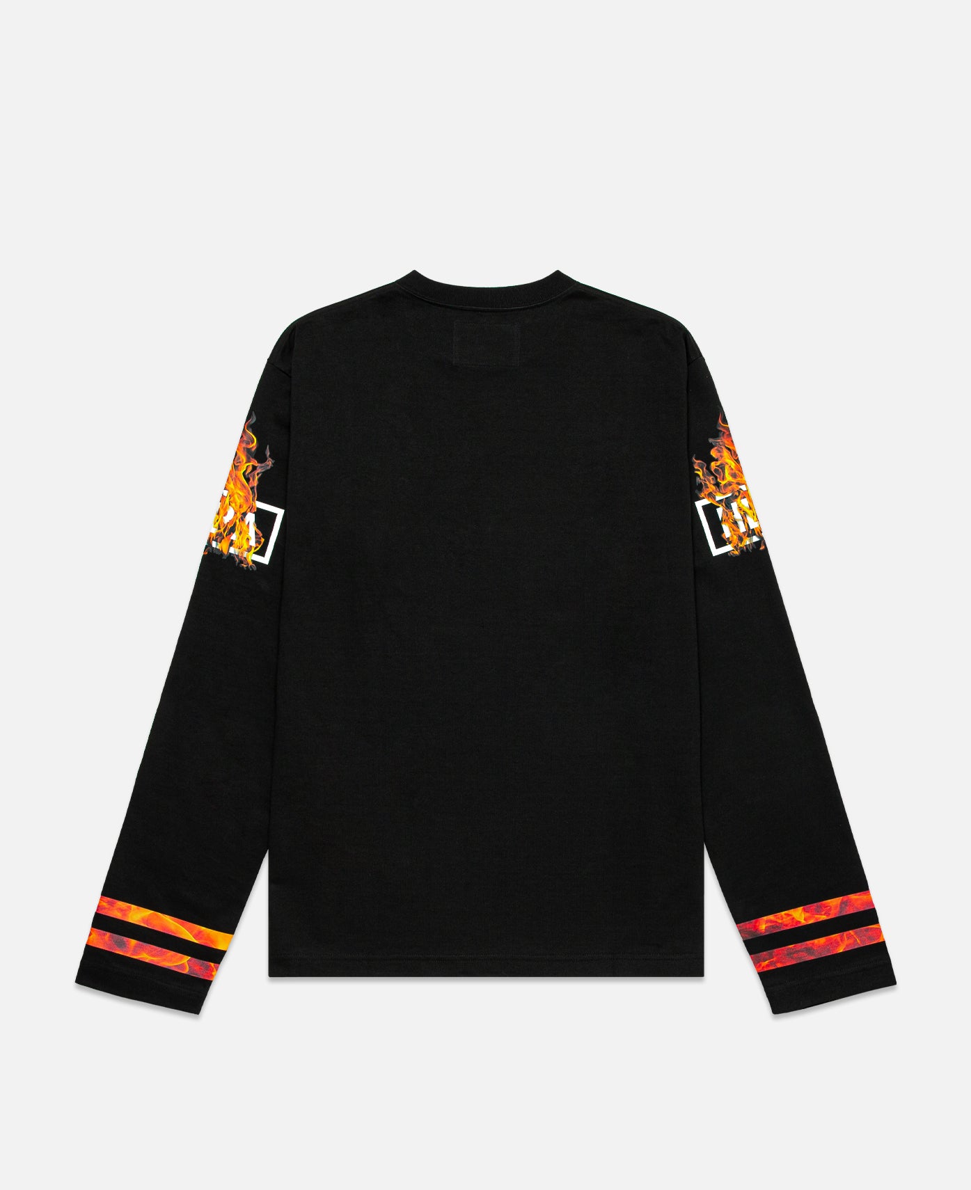 Ablaze Box Logo Hockey L/S T-shirt (Black)