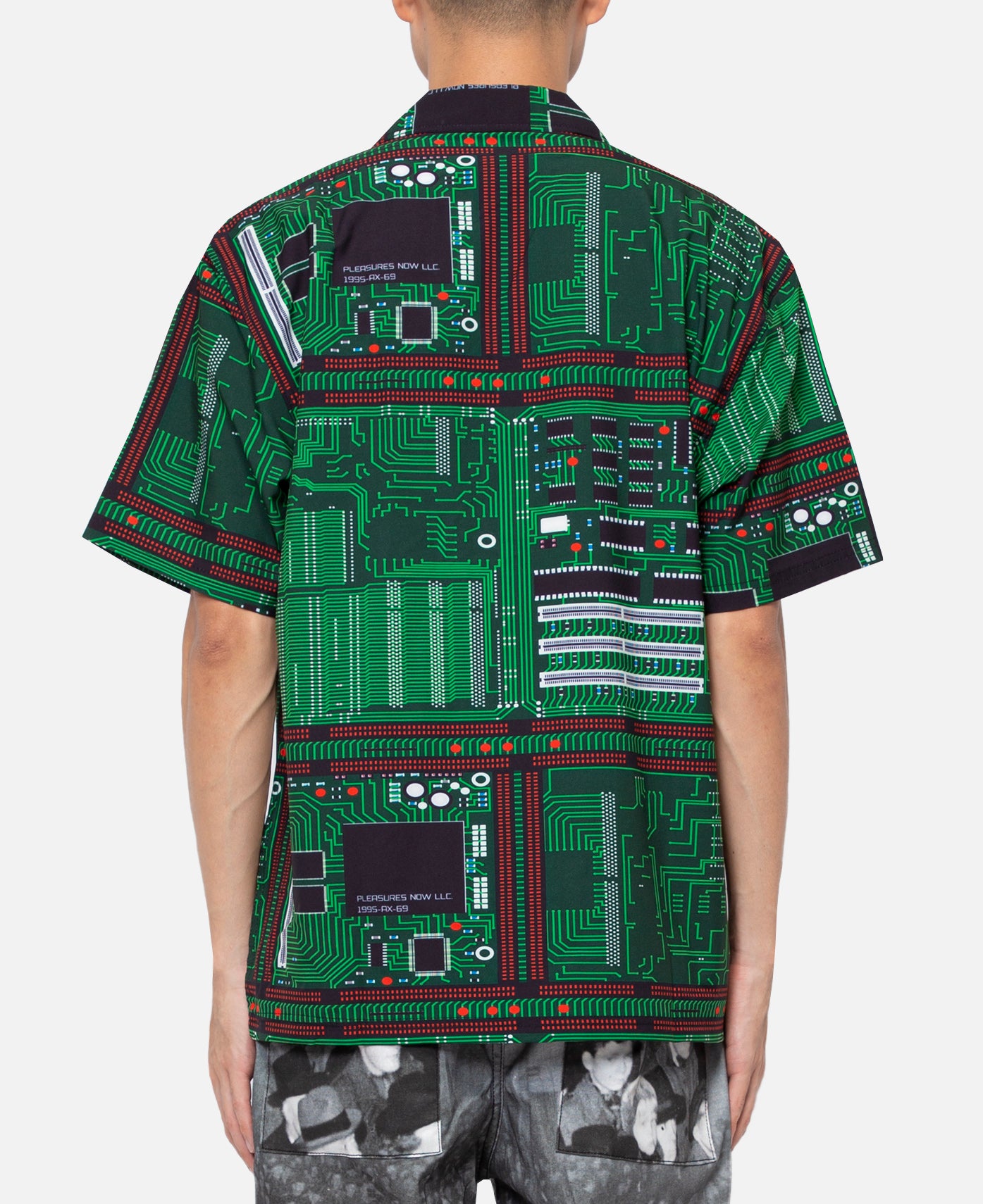 Motherboard Rayon Shirt (Green)