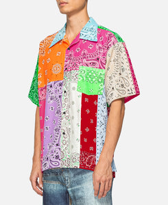 Paisley Pattern Bandana Shirt (Multi)