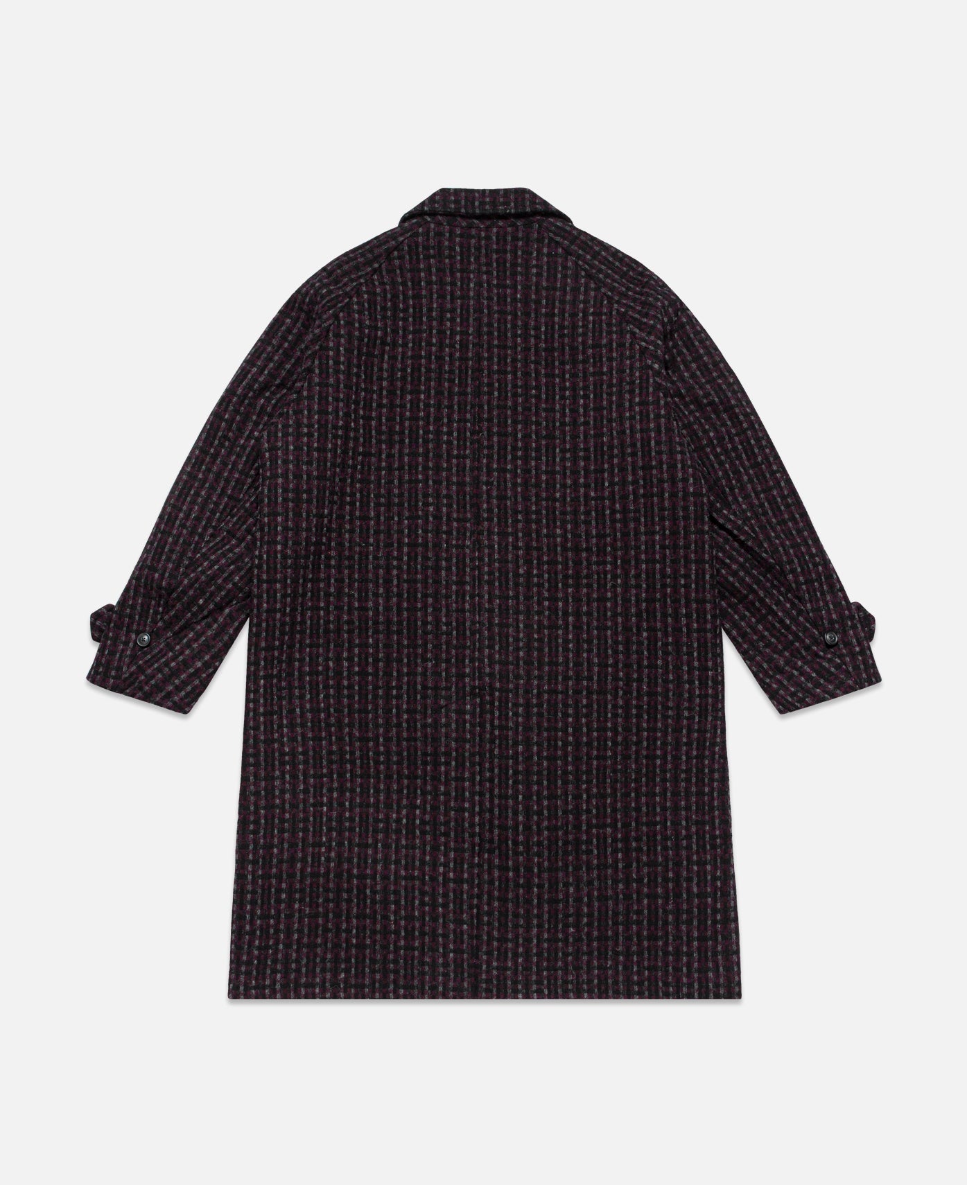 Needles Chester Coat - Wool Jacquard (Purple)