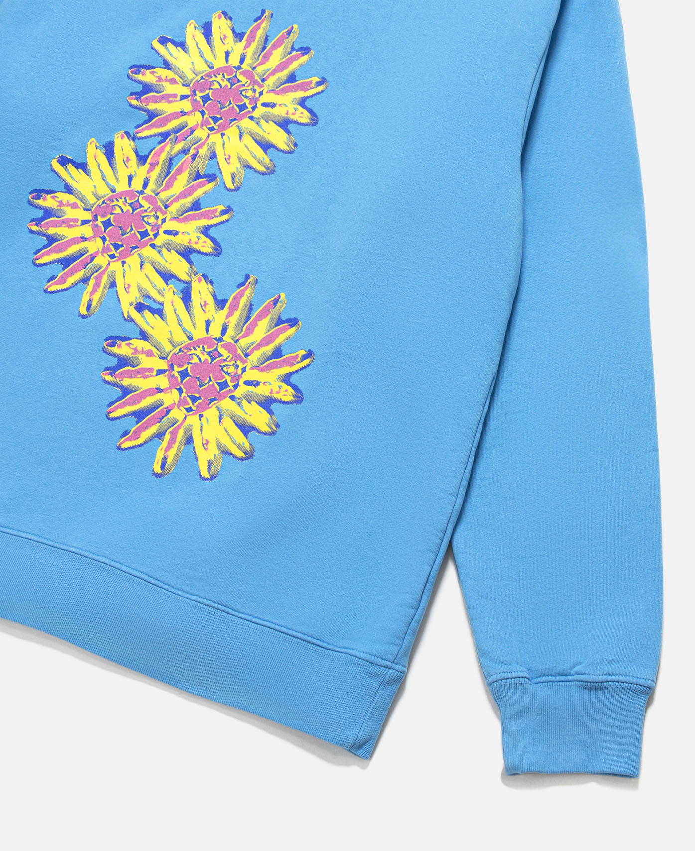 Daisy Crew Neck Sweat (Blue)